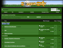 Tablet Screenshot of forum.soccerstar.com.pt